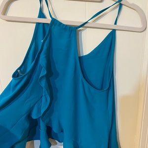 Blue tank top